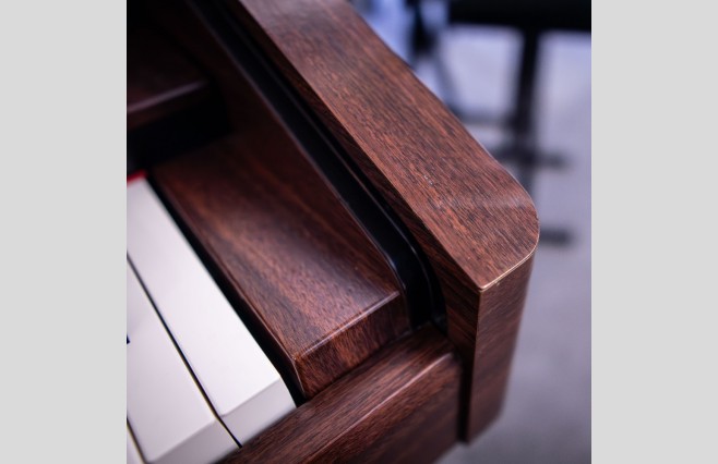 Used Yamaha CVP208 Satin Mahogany Digital Piano Complete Package (SN:601617) - Image 12